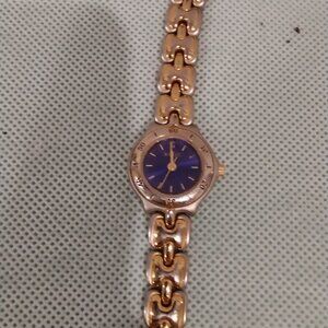 Relic by Fossil Women’s Two-Tone Watch | Blue Sunray Dial (ZR33277)